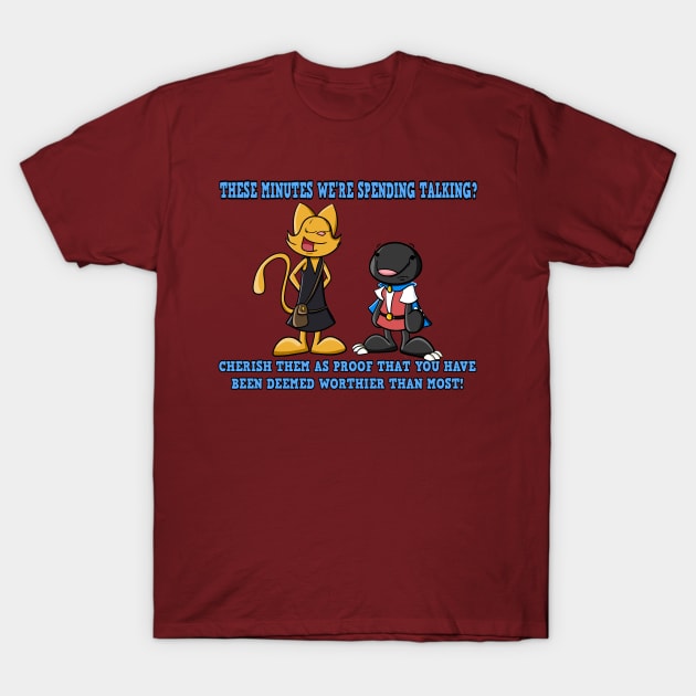 Sass and Chae - The Sign of Friendship T-Shirt by Age of Animus